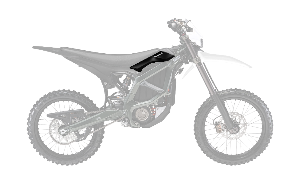 RTech Radiator Scoops for SUR-RON Ultra Bee Bikes (2023-2025) - (Black)