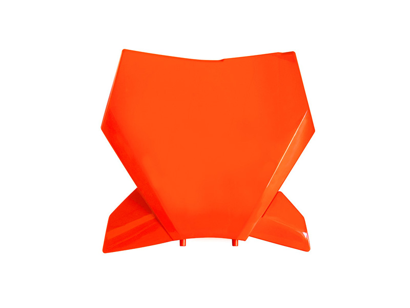 RTech Plastic Kit - KTM SX/XC/SXF/XCF Models (2024 to 2025) - 6 PCS - (Neon Orange / Black)