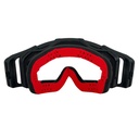 Viral Signature Series Offroad Goggle With Clear Lens ( White/Black )