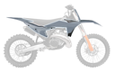 RTech Plastic Kit - KTM SX/XC/SXF/XCF Models (2024 to 2025) - 6 PCS - (Quantum Grey / Black)