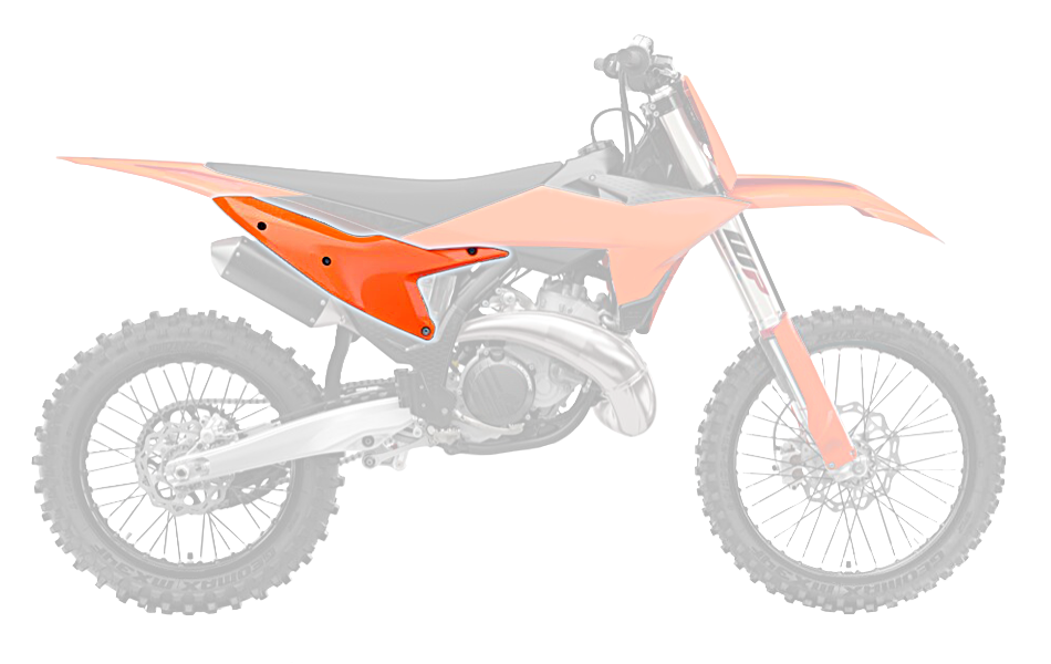 RTech Side Panels for KTM SX/SX-F & XC/XC-F Models (2023 to 2025)
