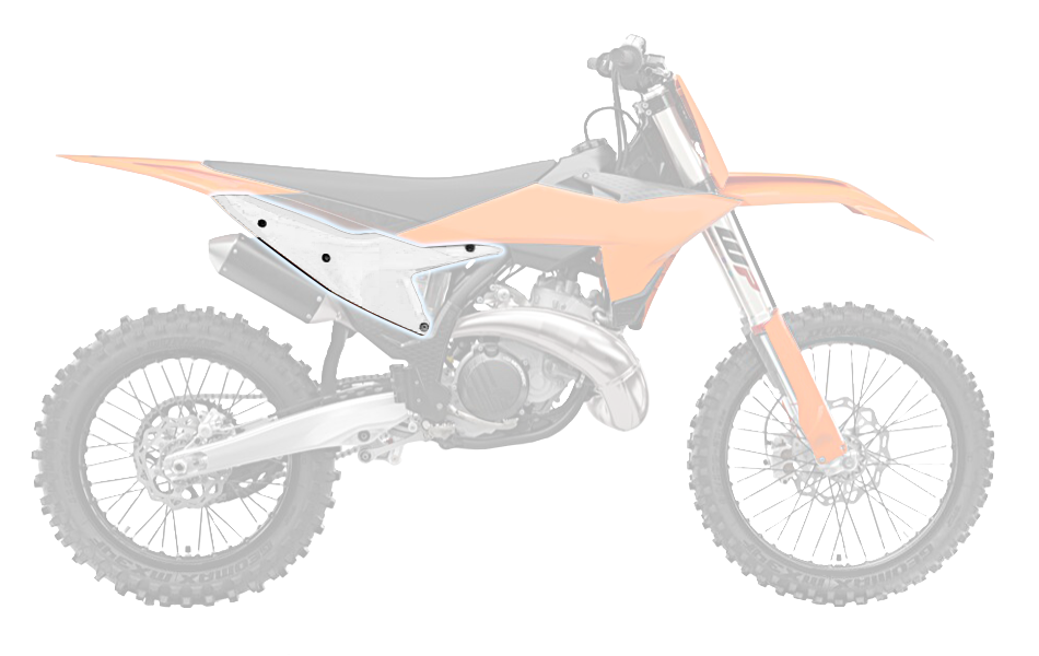 RTech Side Panels for KTM Big Bikes (2022-2025)