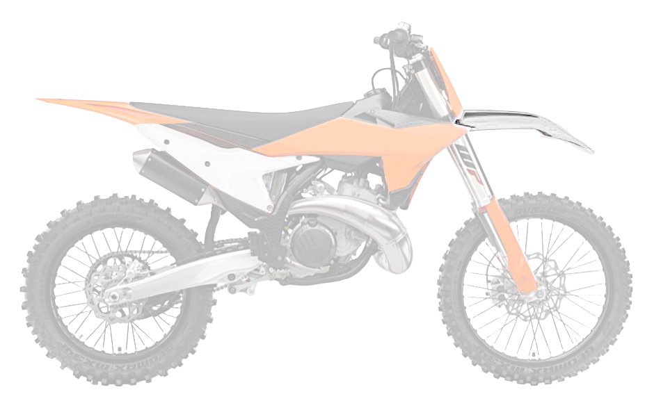 RTech Front Fender for KTM Bikes (2022-2025)