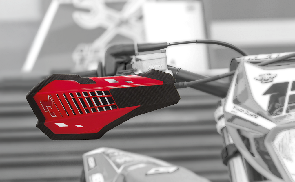 RTech HP2 Handguards with Universal Mounting Kit (CRF Red)