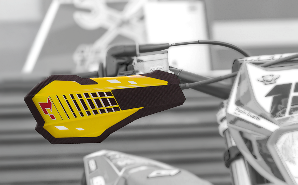 RTech HP2 Handguards with Universal Mounting Kit (RMZ Yellow)