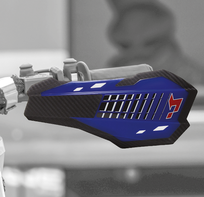 RTech HP2 Handguards with Universal Mounting Kit (YZF Blue)