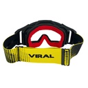 Viral Signature Series Offroad Goggle With Clear Lens ( Neon/Black )