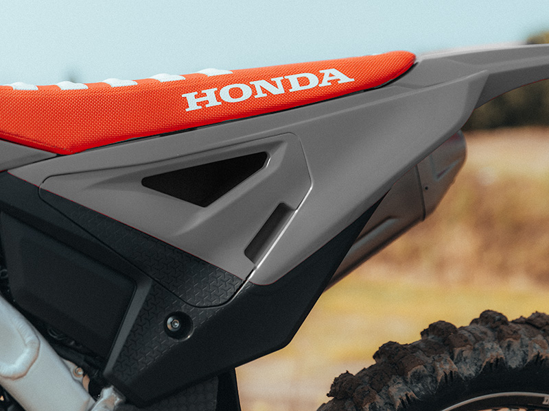 RTech Revolution Side Panel Kit for Honda CRF-R, RWE & RX (2025-2026) - (Grey/Black)