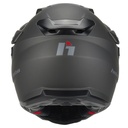 Hebo Transam Trial Helmet (Titanium) - Back