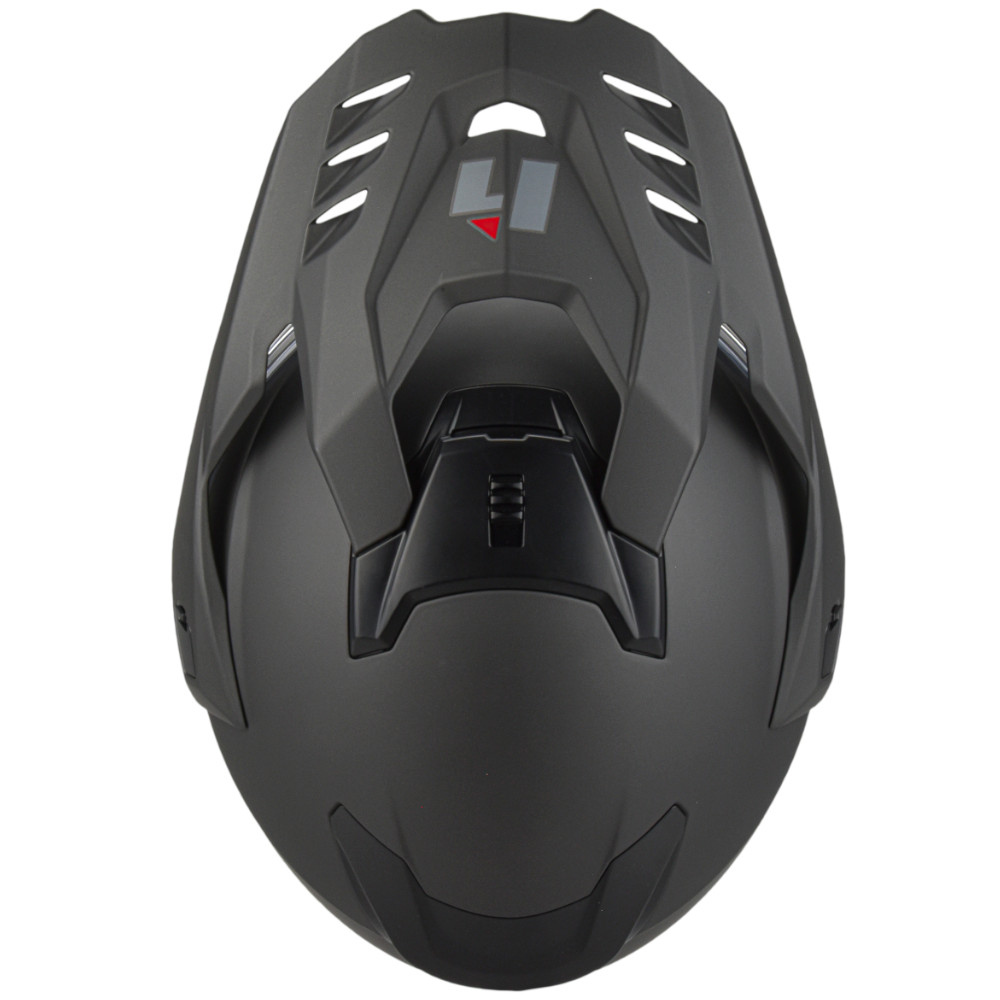 Hebo Transam Trial Helmet (Titanium) - Top