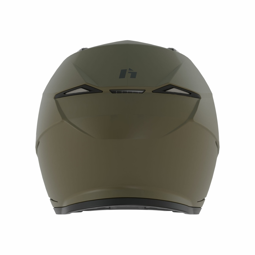 Hebo Zone 5 Duo Helmet (Matte Green) - Back