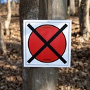 X-Grip Track Markers - 25 PCS - (Red)