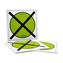 X-Grip Track Markers - 25 PCS - (Green)