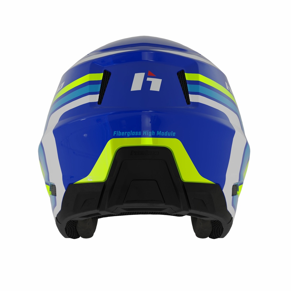 Hebo Zone Pro Classic Helmet (Blue) - Back