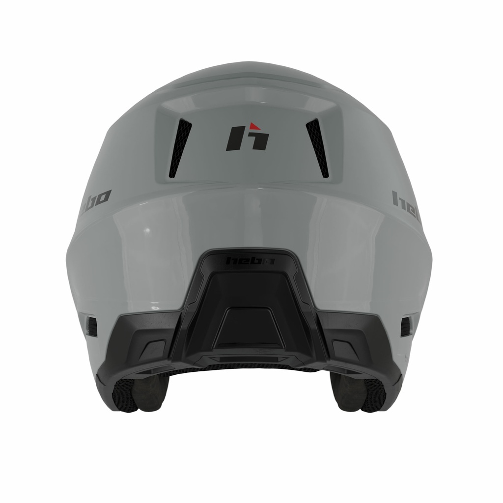 Hebo Zone Pro Monocolor Helmet (Grey) - Back