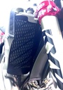 Bullet Proof Designs Aluminum Radiator Guard for GasGas and RIEJU Bikes (2018-2023) - (Black)