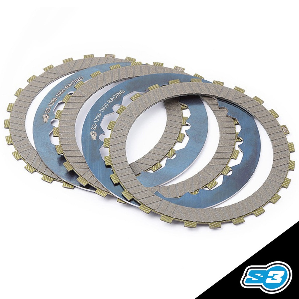 S3 - Kit, Clutch, Discs/Plates, Trial, EM-652, Sherco