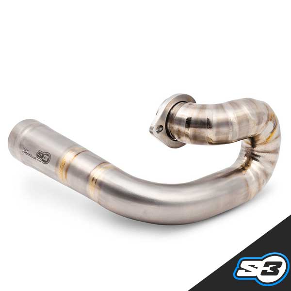 S3 - Pipe, Exhaust, 2T, Trials, Titanium, Sherco/Scorpa, 15-20, EX-CO19