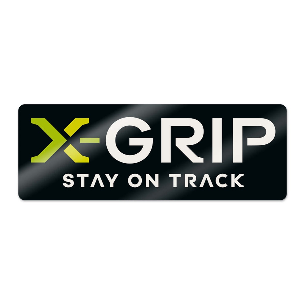 X-Grip Big Sticker Set - 4PCS - (Black)