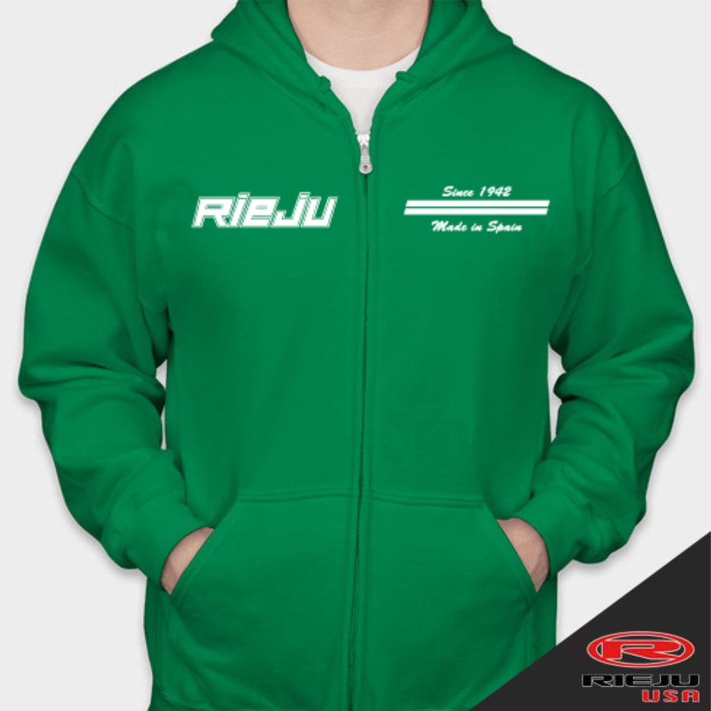 Jacket, Zipper/Hood, Vintage, Green, 1942, Rieju