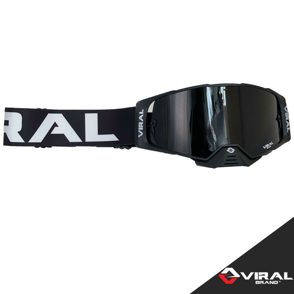 Viral Brand - Goggles, F2 Series, Smoked Lens