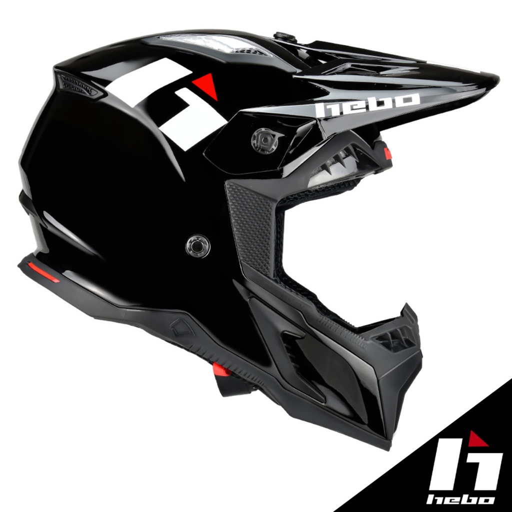 Hebo - Helmet, MX Maddox II, Fibra, Enduro, HC0535 (Limited Stock)
