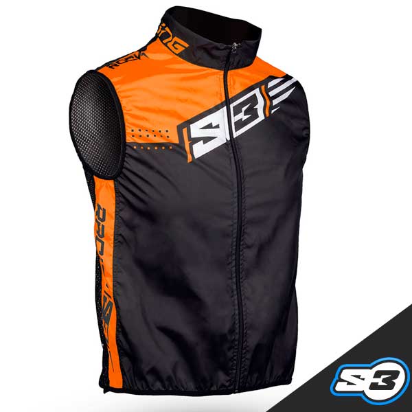 S3 - Vest, Technical Windy 75, Orange, W75-O (Limited Stock)