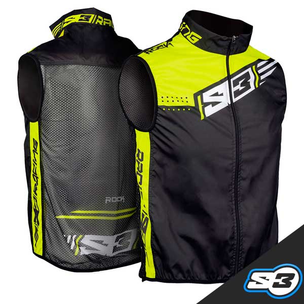 S3 - Vest, Technical Windy 75, Yellow, W75-Y (Limited Stock)