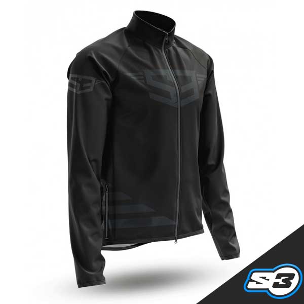S3 - Jacket, Light, Black Collection, Trials/Enduro, AN-G