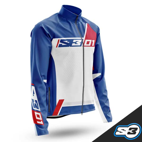 S3 - Jacket, Collection 01, Trials, White/Blue, 01-UW3