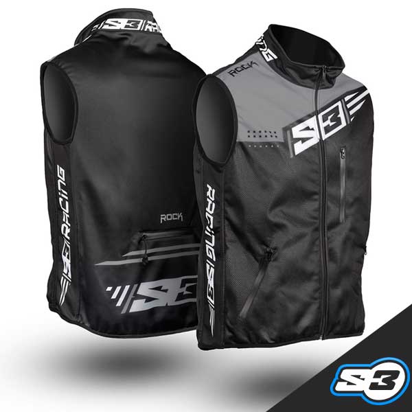S3 - Vest, B-Warmer, Black/Grey, Q-S7 (Limited Stock)