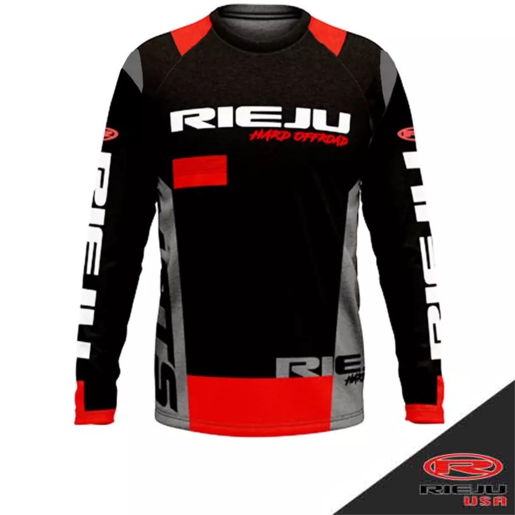 RJ - Jersey, Hard Offroad, Black, RIEJU