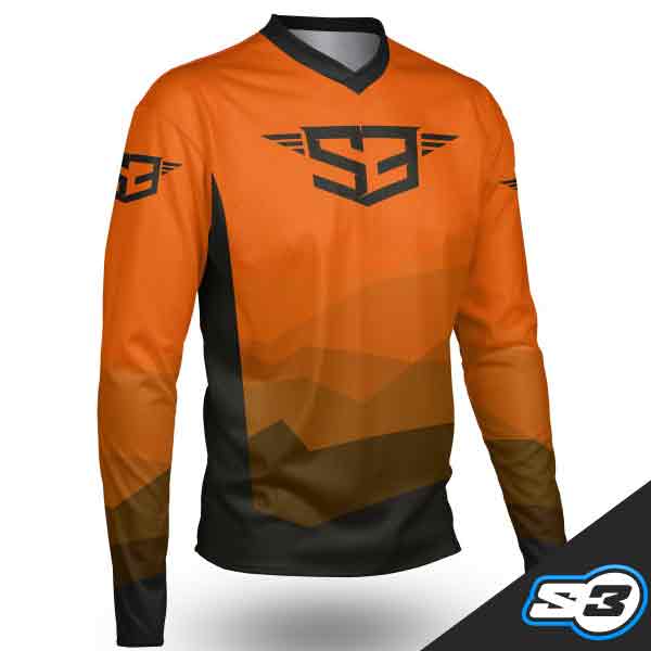 S3 - Jersey, Angel Colors Collection, Orange, AN-O1 (Limited Stock)