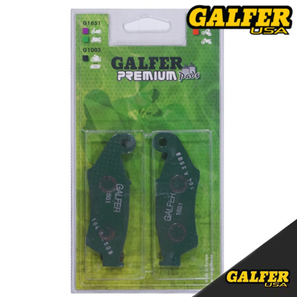 Galfer - Pads, Brake, FD164, G1651, Semi-Metallic Carbon