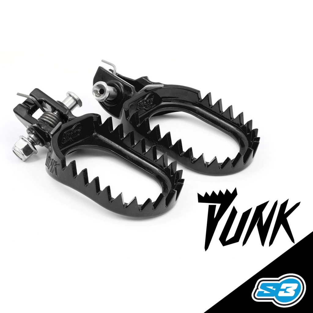 S3 - Footpegs, Punk, Steel, Enduro, ESK-1231