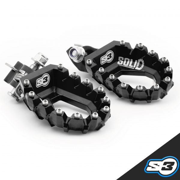 S3 - Footpegs, Solid, Africa Twin, Honda, ESK-1304