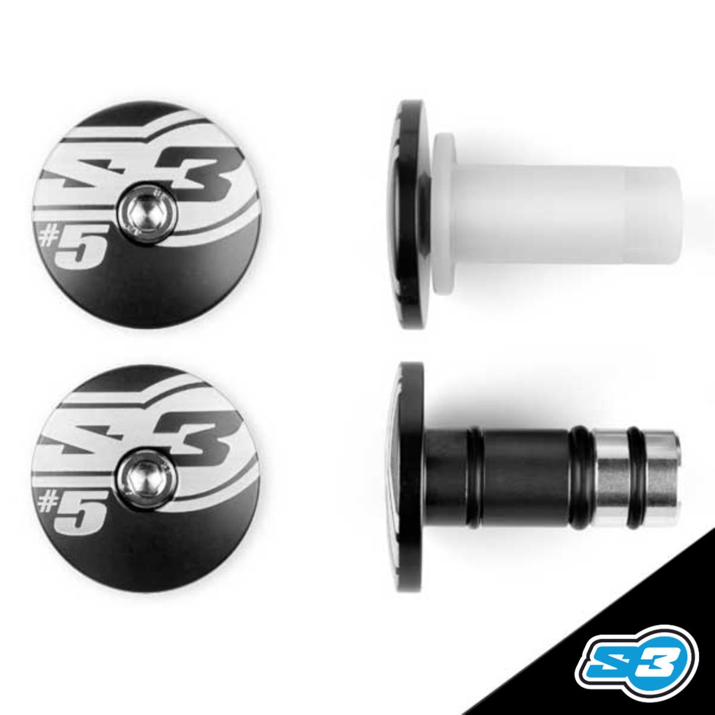 S3 - Bar Ends, #5, 14mm, Trials/Enduro, HA-END5