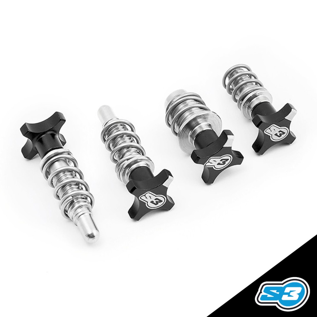 S3 - Kit, Adjusters, Lever/Master Cylinder, AJP/Braktec, MC-AD-AJP