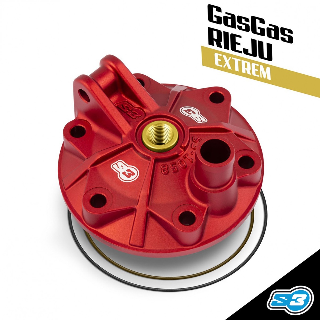 S3 - Kit, Cylinder Head, Enduro, RIEJU/GasGas, 18-Up