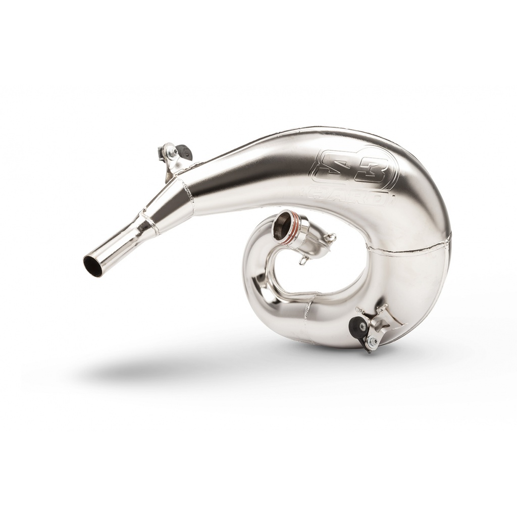 S3 Platinum Factory Exhaust Pipe for Sherco 2T Bikes (2019-2024) - (Chrome Finish)