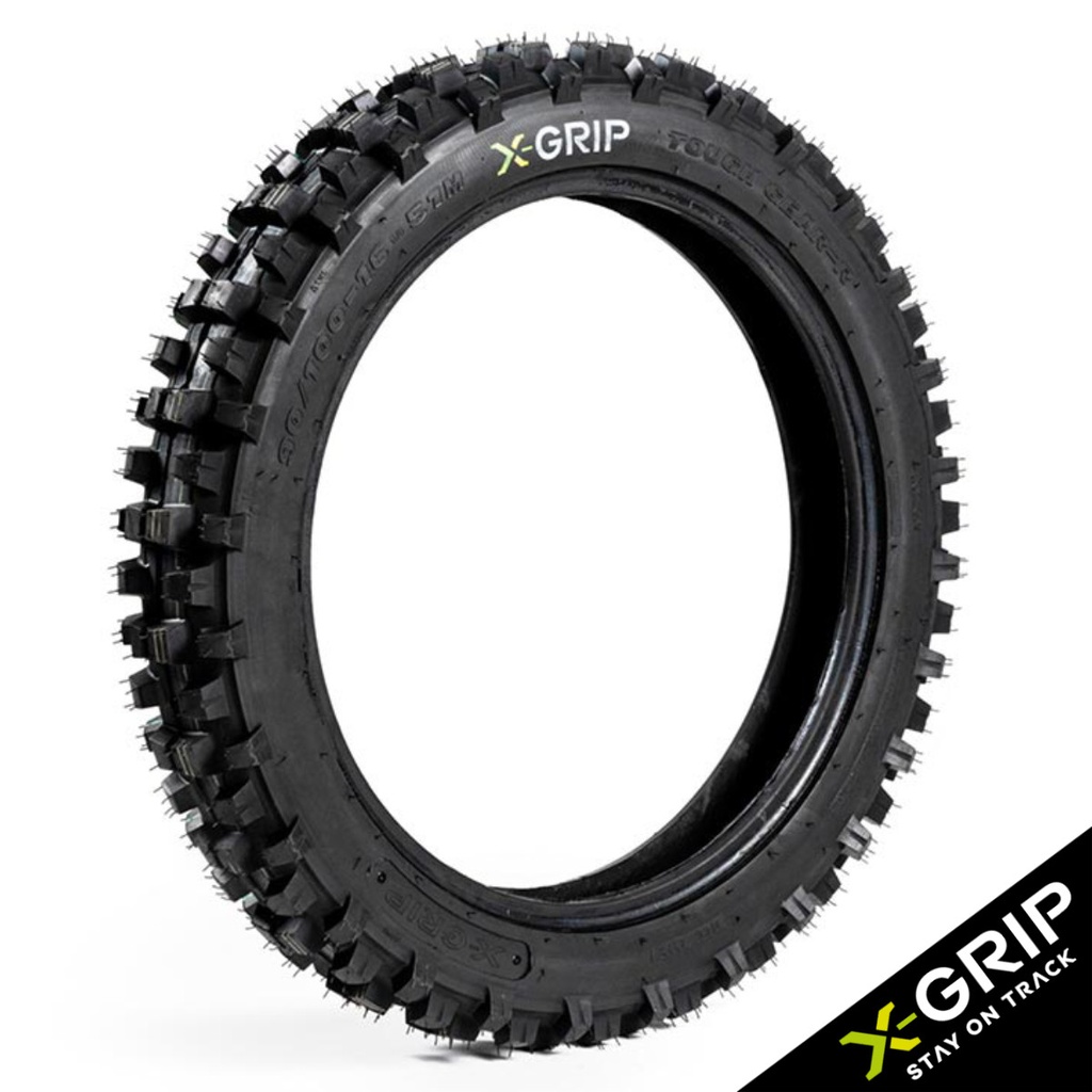 X-Grip - Tire, Rear, ToughGear-R, 90/100-16
