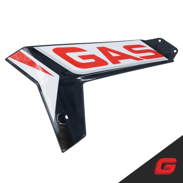 RJ - Cover, Radiator, Lower Left, Black w/Decal, GasGas 15, BE92010CT-CEQ-1