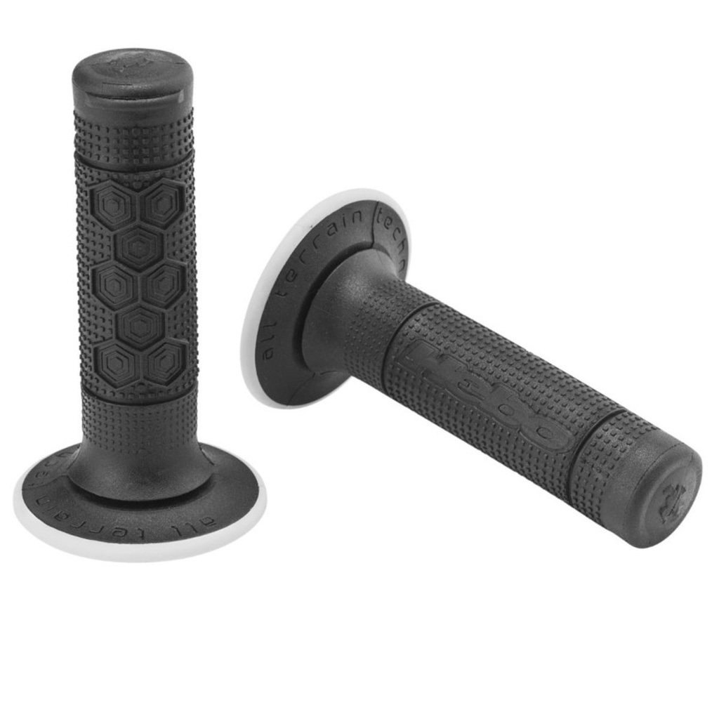 Hebo Enduro Hand Grips with Honeycomb Pattern (Black) -  (Limited Stock)