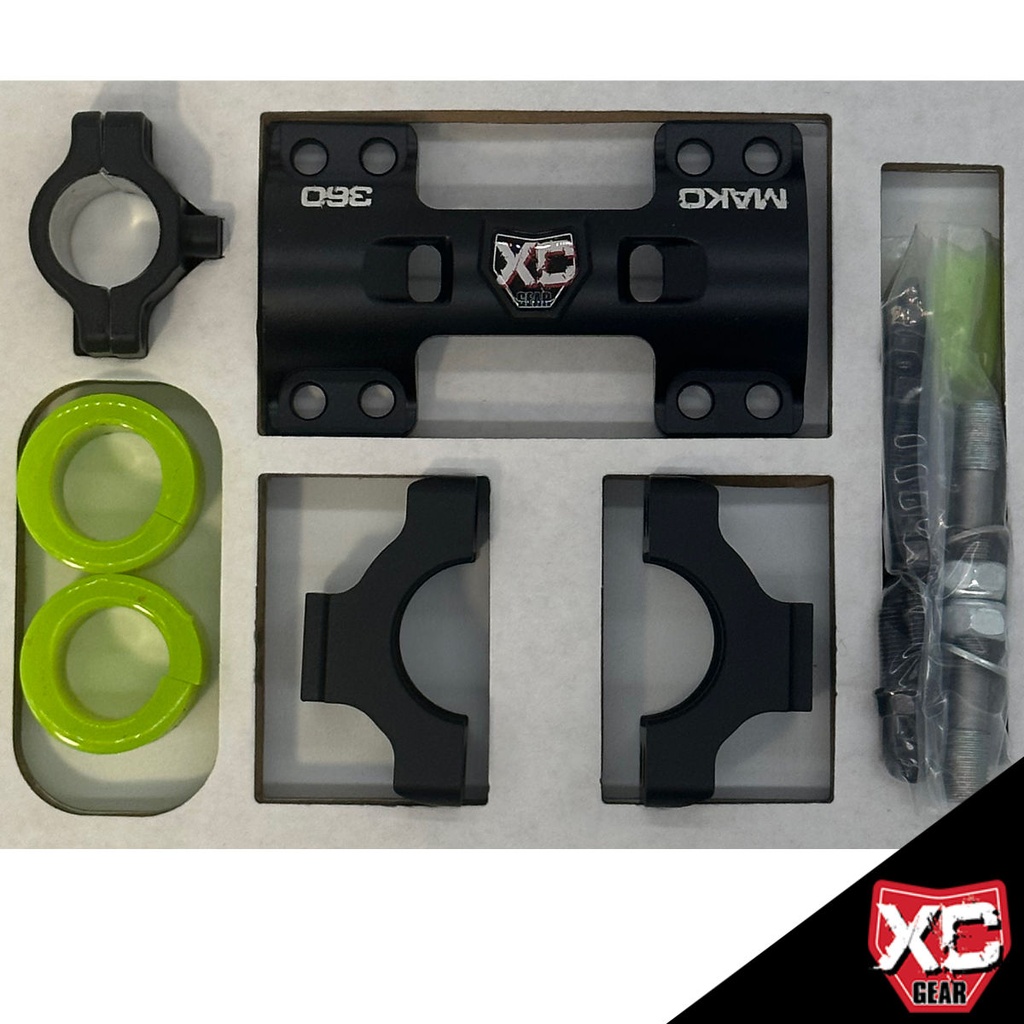 XCGear - Clamps, Handlebar, MAKO 360, GasGas/RIEJU, XCM13YGG