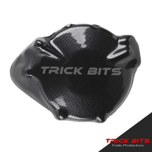 Trick Bits - Guard, Flywheel Case, Montesa 05-Up, Carbon Look, TBCM5C (Limited Stock)