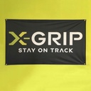 X-Grip Mesh Banner - 5.25ft x 3ft (Black)