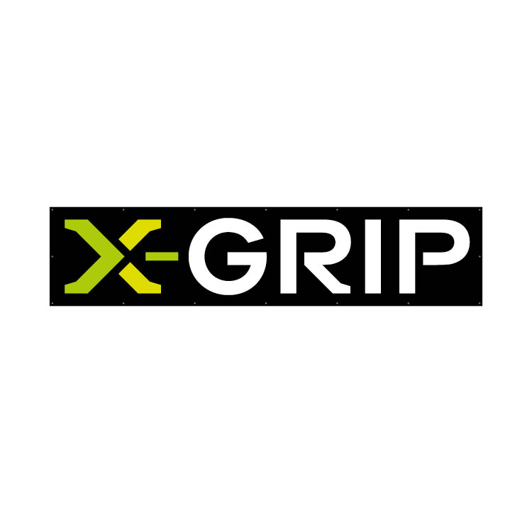 X-Grip Banner - 13ft x 3ft (Black)