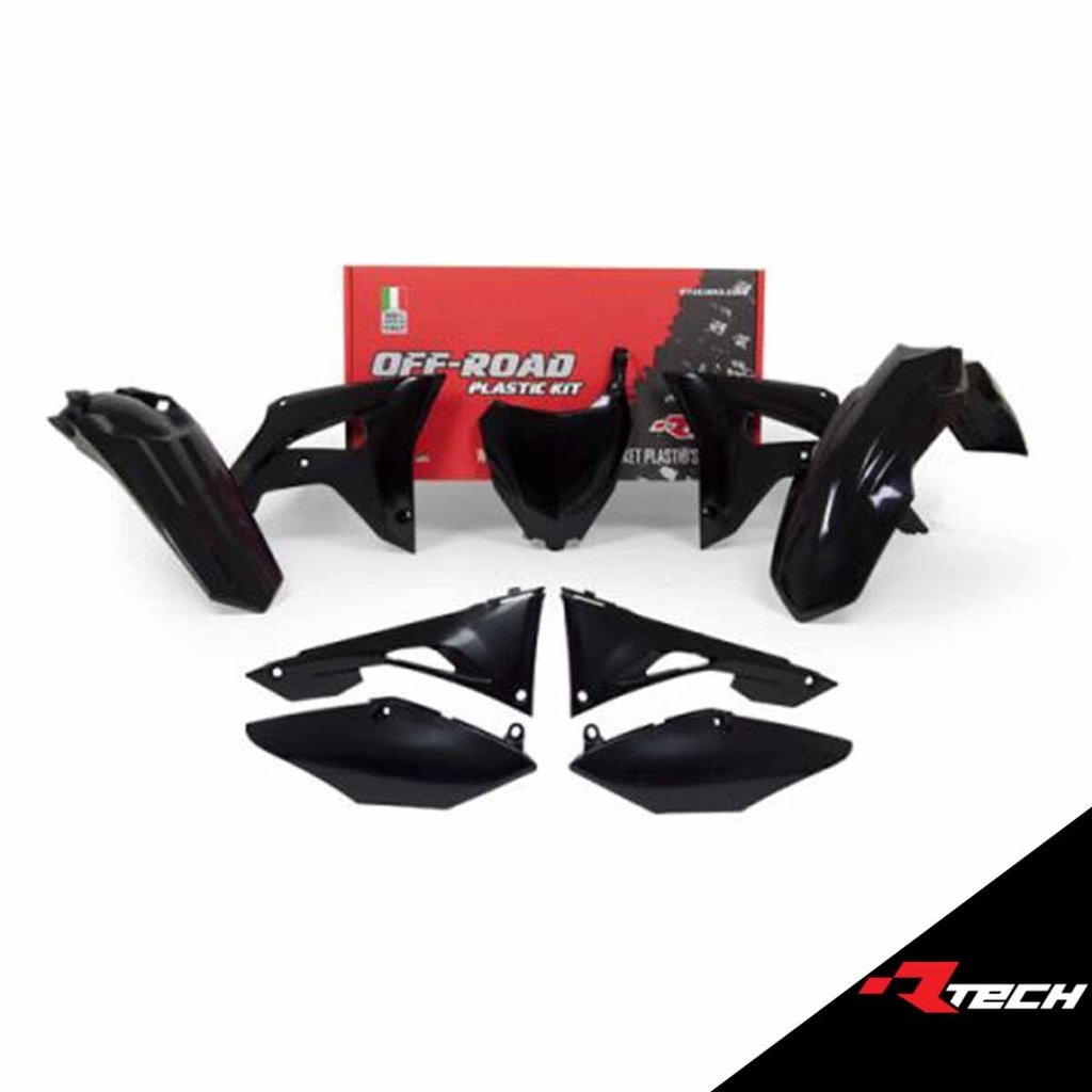 RTech R-KITCRF-RS0-599 Plastic Kit - Honda CRF-R Models (2017 to 2018) - 6 PCS - (CRF Red)