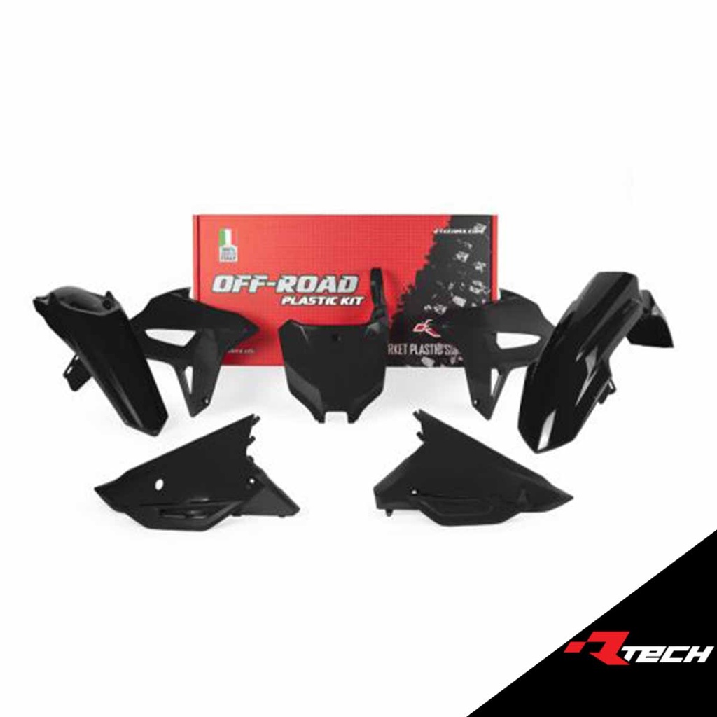 RTech R-KITCRF-RS0-521 Plastic Kit - Honda CRF-R/CRF-RWE Models (2021 to 2024) - 6 PCS - (CRF Red)