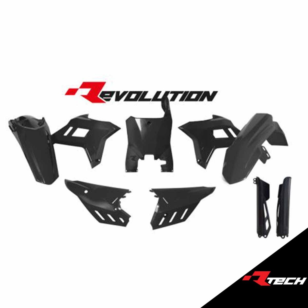 RTech Full Plastic Kit - Honda CRF-R Models (2021 to 2024) - 6 PCS